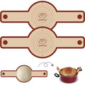 Silicone Bread Sling (Red / 2 Pieces (Round))