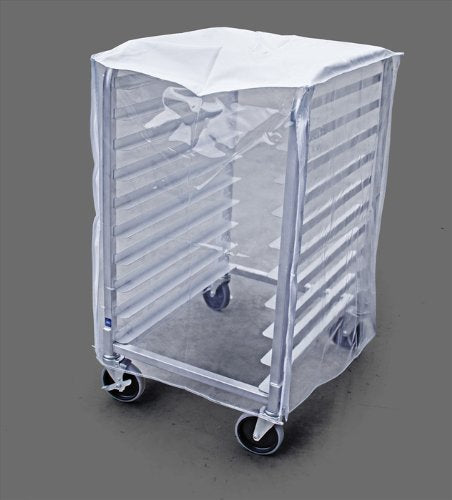Clear Plastic 10 (28" x 23" x 33", 10-Tier, Set of 2)