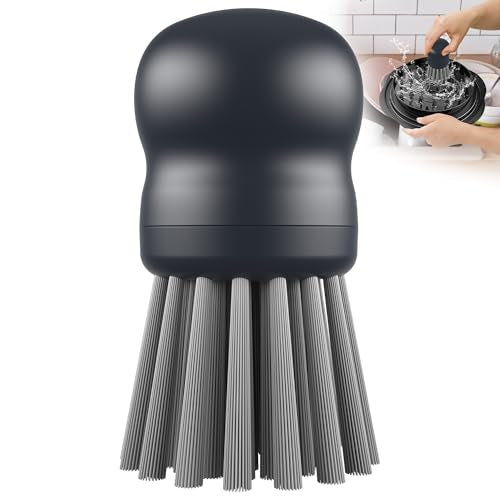 Mini Dish Brush for Cleaning Chicken Shredder (Gray)