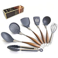 Silicone Cooking Utensil Set 7 (Gray)