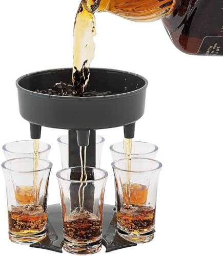 Shot Glasses Dispenser (Gray)