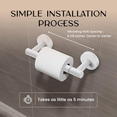 Day Moon™ Toilet Paper Holder (White)