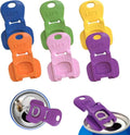 6PCS Colorful Can Tab Openers & Leak