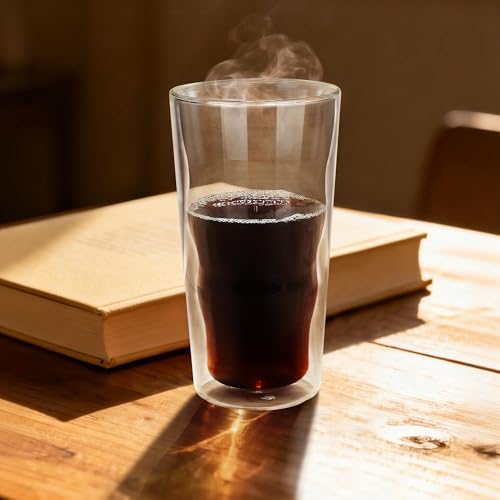 Double Wall Glass (Clear tumbler-15.2oz)