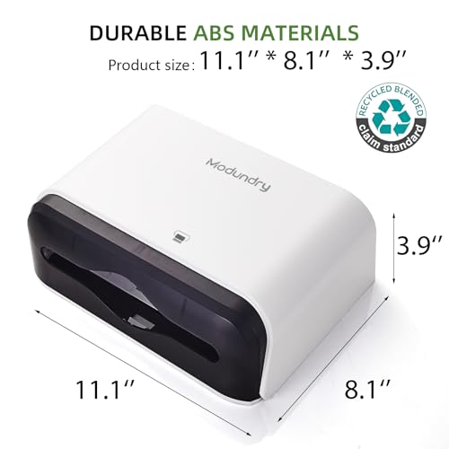Multifold Wall Mount Paper Towel Dispenser for Bathroom (210 Sheet / 5859-white)
