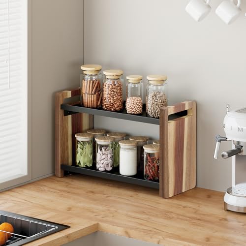 Bathroom Counter Organizer (Acacia 2 Tier)