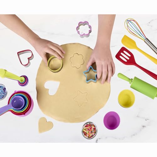 Mrs. Anderson’s Baking Kids Baking Set (Children's 24-Piece Baking Set)