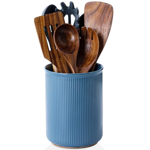 Utensil Holder (Blue / 6.7 inch)