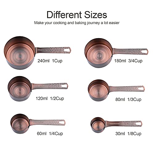 Measuring Cups and Spoons Set 14 (Copper)