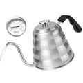 Tea Kettle For Stovetop (Silver (with Thermometer) / 1.3 Quarts)