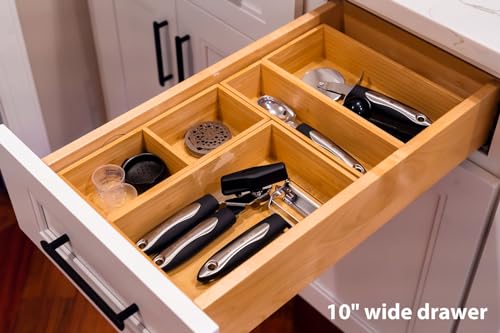 Drawer Organizer Storage Boxes (15 x 13 x 2.5" (5 Boxes))