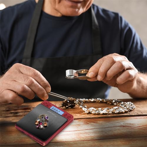 Digital Scale .01 Gram Accuracy (Wood Grain)