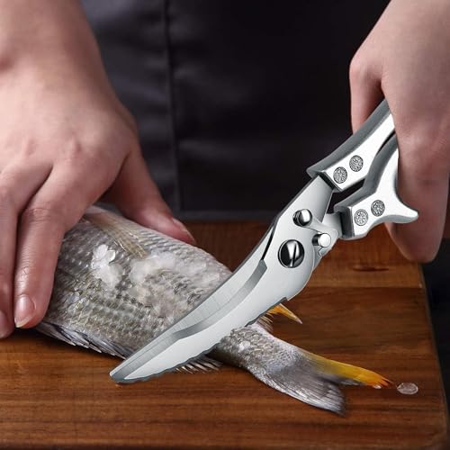 Kitchen Scissors (Bright Silver)