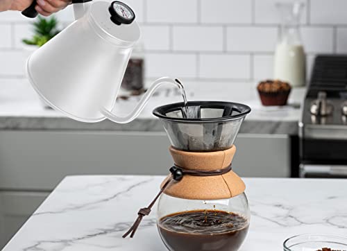 Gooseneck Kettle (White)