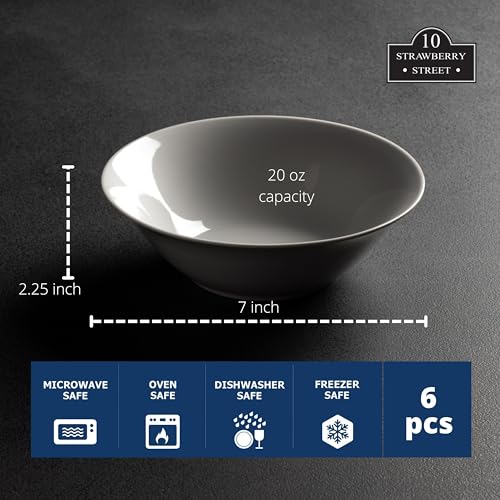 Simply White 7" Round Cereal Bowl (Round / Cereal Bowl)