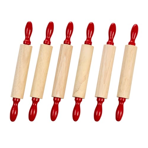 Natural Wood Rolling Pins for Kids (regular)