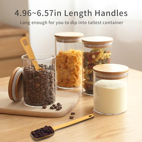 6PCS Measuring Spoons Set (6PCS Square Measuring Spoons / Silver)