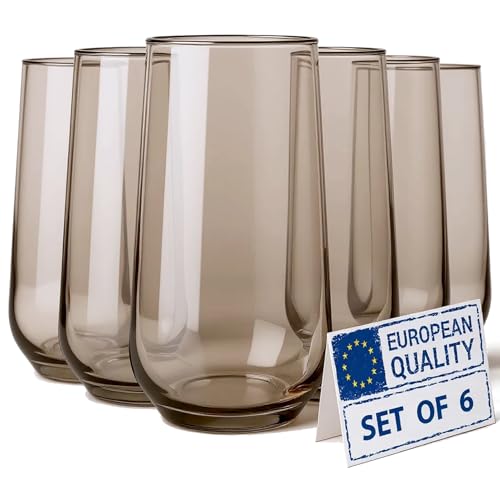 Smokey Sand Drinking Glasses Set of 6 (Set of 6 / Smokey Sand)