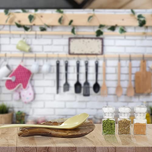 Luxury Handmade Multi Green Calcite Crystal Spoon Rest for Kitchen Counter (Multi Green Calcite)