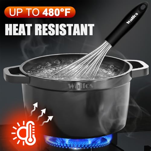 Stainless Steel Wire Whisk Set (7+9+11 in Silver)