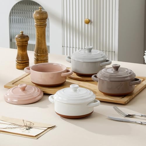 12 OZ Small Casserole Dishes for Oven (Multicolor)
