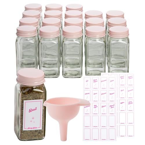 Glass Spice Jar Storage Set (Standard)