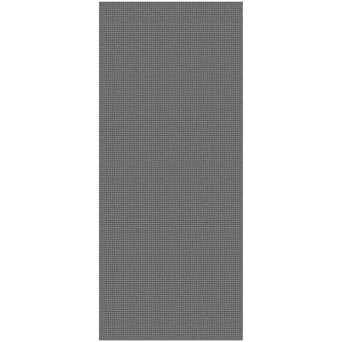 Woven 3x7 Washable Kitchen Runner Rug (Grey/Dark Grey / 3' x 7' (Runner))