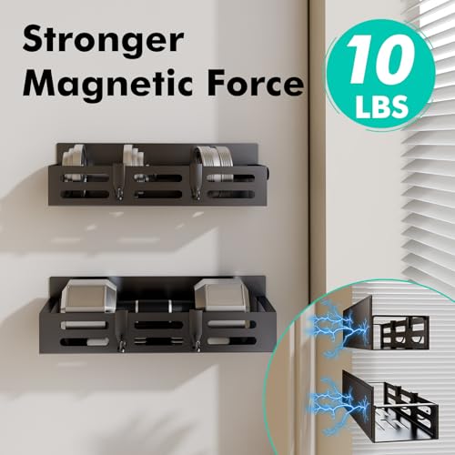4 Pack Magnetic Spice Rack for Refrigerator (4 Pack)
