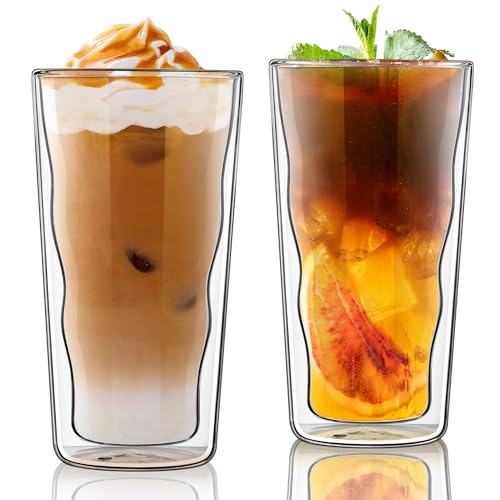 Double Wall Glass (Clear tumbler-15.2oz)