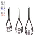 Flat Whisks Stainless Steel (Gray)