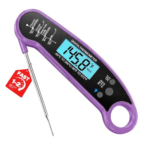 Meat Thermometer Digital (Purple)