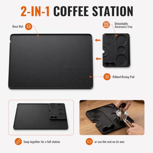 Silicone Coffee Mat for Ninja Luxe Espresso Coffee Machine ES601
