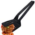 Silicone BBQ Tongs (1 Pack Black)