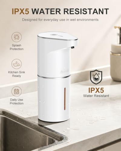 Automatic Liquid Soap Dispenser (White / Gel)