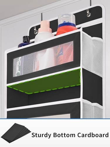 Over the Door Organizer for Pantry (Black / 2 Pack (Standard))