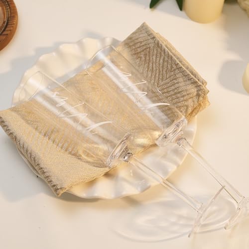 Engagement Gifts for Couples Mr and Mrs Champagne Flutes (Love is Sweet（Sliver Cake Knife） / Set of 4（Gift box）)