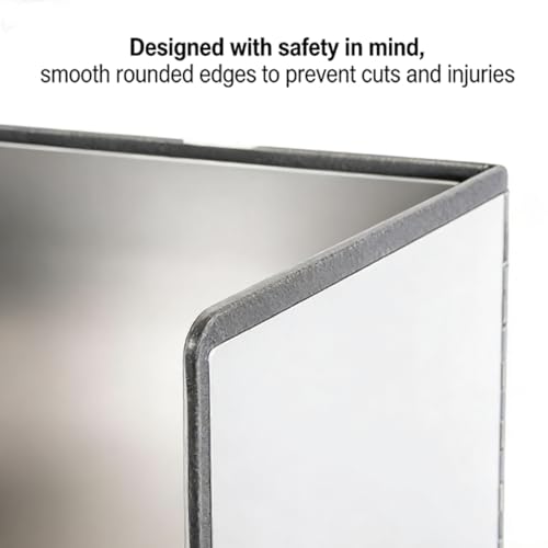 3 Sided Stainless Steel Grease Splatter Guard for Frying Pan