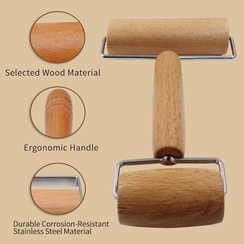 Wooden Rolling Pin (Style 3)