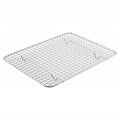 Pan Grate, 8-Inch by 10-Inch,Chrome, Half Size (Half Size)