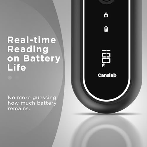 Turbo Rechargeable Electric Can Opener (Black)