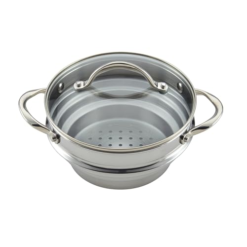Classic Stainless Steel Universal Covered Steamer Insert (2.8 Quarts)