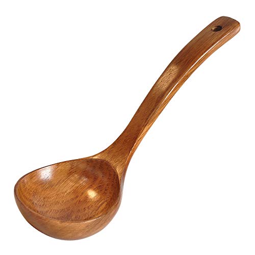 Wooden Ladle with Long Handle (Ladle - 1 Piece)