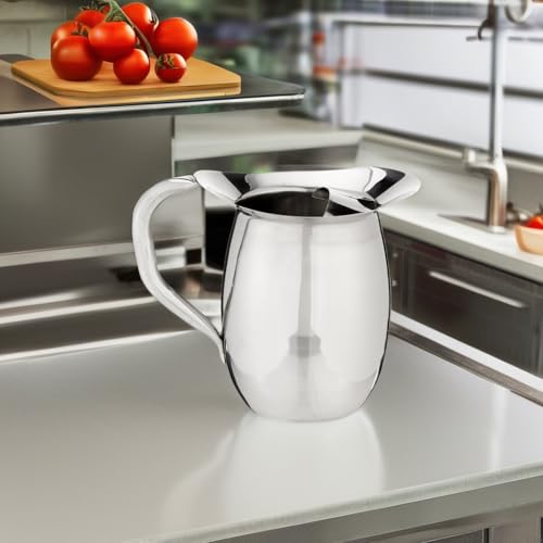 WPB 2C Deluxe Bell Pitcher with Ice Catcher (64 Ounces / Ice Catcher)