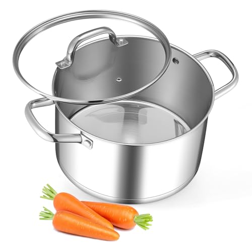 5Qt Stockpot with Lid (5 Quarts)