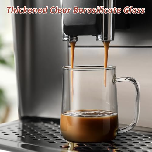 Glass Coffee Mugs (16OZ)