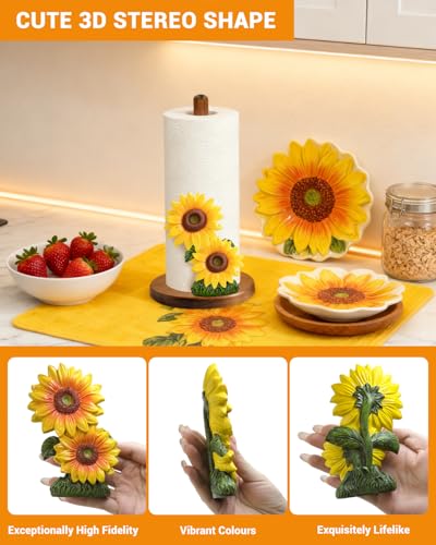 Sunflower Paper Towel Holder (Sunflower)