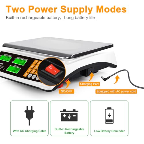 Price Computing Scale 88lb (Flat Platform)
