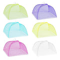 6 Pack Colored Mesh Food Cover Tents by Winknowl (6 PACK (17”x17”) / Multicolor)