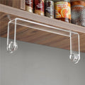 Acrylic Paper Towel Holder Under Cabinet (Clear/Adhesive)