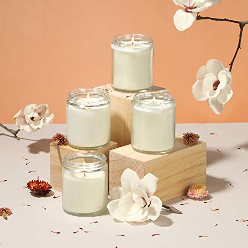 12 Pack 8 OZ Clear Candle Jars For Making Candle